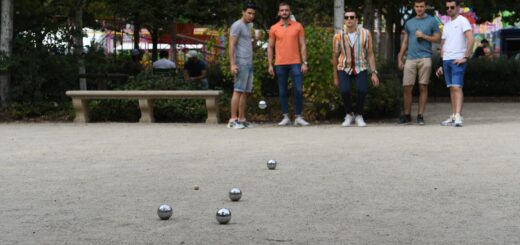 Petanque er et hyggeligt spil